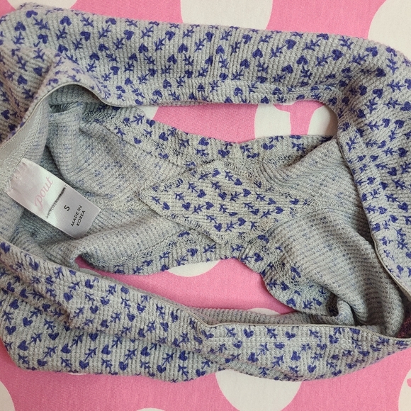 VTG Victoria's Secret Pout Thermal Booty Shorts Size Sm - Picture 4 of 6